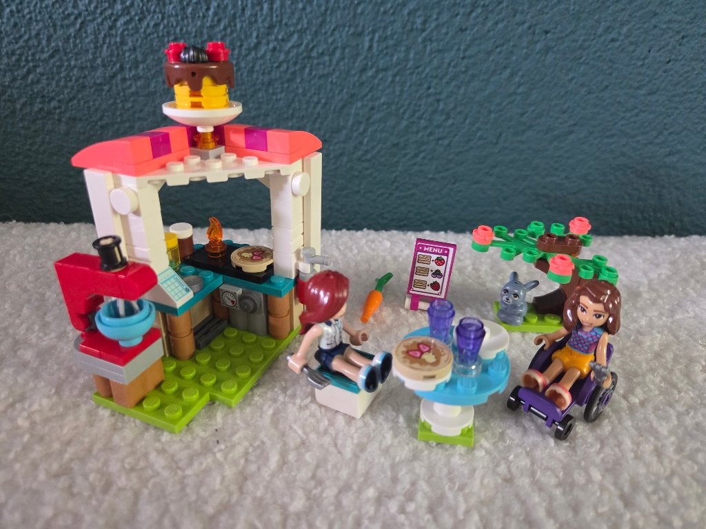 Lego Friends 41753 Pannenkoekenwinkel - met boekje en doos, Lego, Friends, Ophalen of Verzenden, Zo goed als nieuw