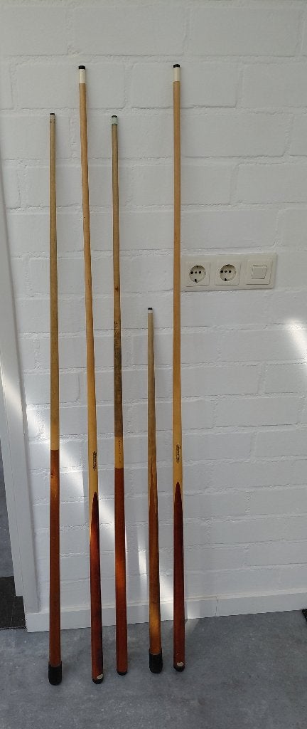 Biljartkeu's, Ophalen, Gebruikt, Keu of Ballen