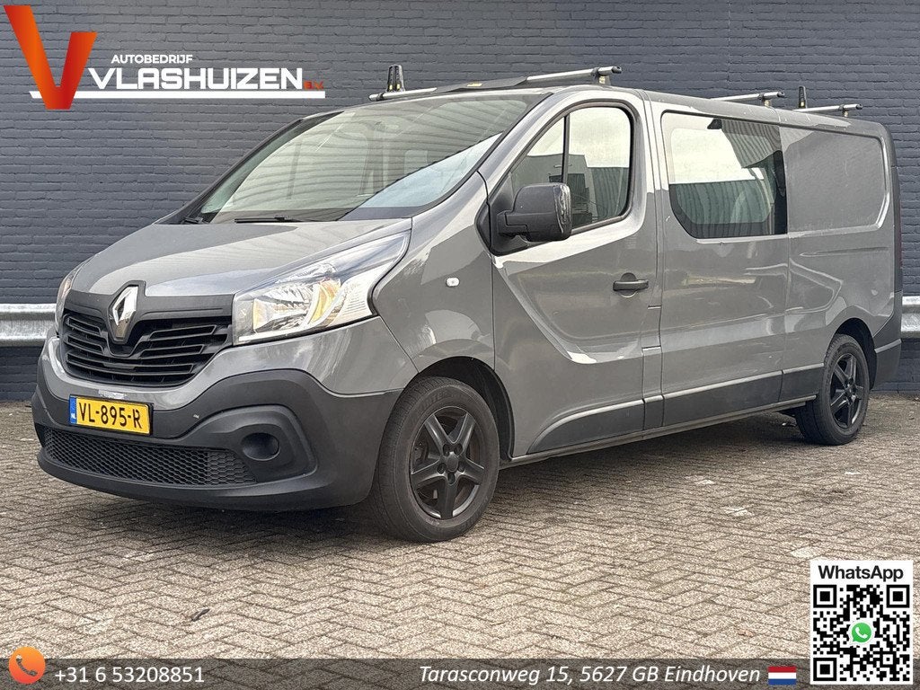 Renault Trafic 1.6 dCi T29 L2H1 DC Comfort | € 5.450,- NET, Auto's, Bestelauto's, Bedrijf, Te koop, ABS, Alarm, Boordcomputer