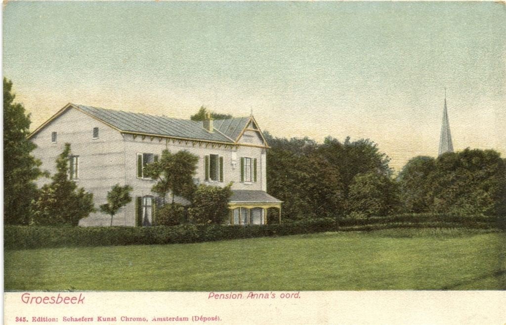 Groesbeek - Pension Anna s oord. - ongelopen, Verzamelen, Ansichtkaarten | Nederland, Verzenden, 1920 tot 1940, Ongelopen, Gelderland
