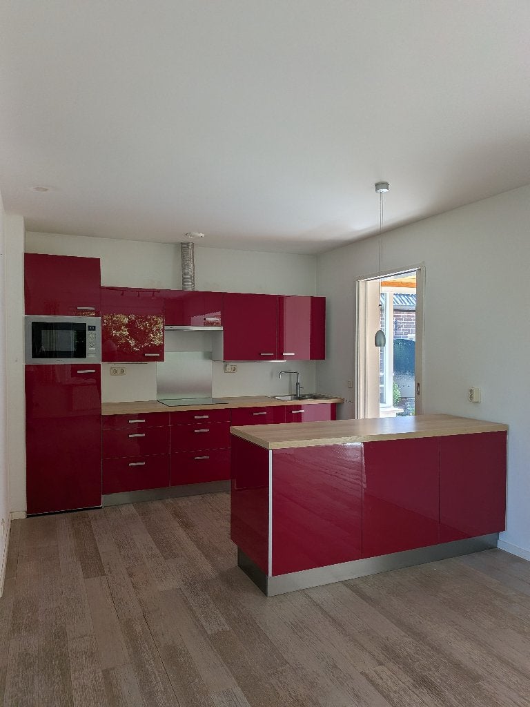 Keuken compleet met apparatuur, Ophalen, Gebruikt, Met kookeiland, Dubbelwandige keuken