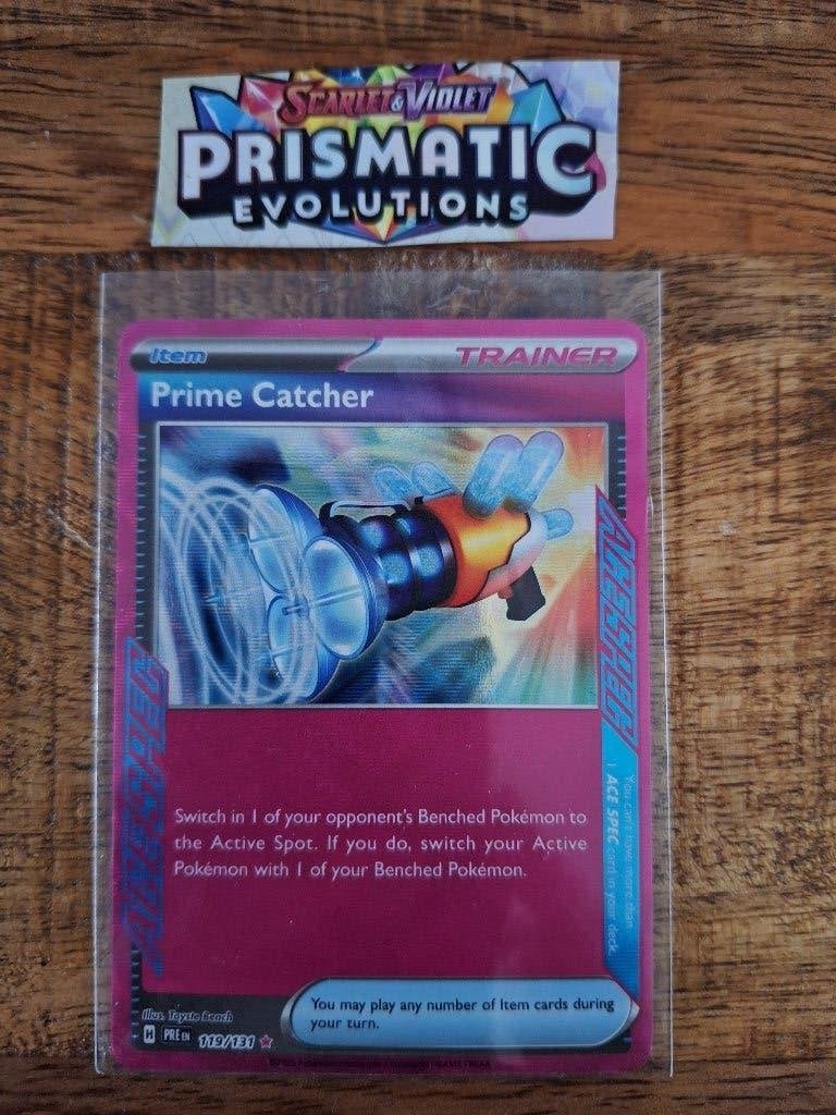 Pokemon – Prime Catcher (PRE 119/131) – Prismatic Evolutions, Ophalen of Verzenden, Nieuw, Losse kaart, Foil