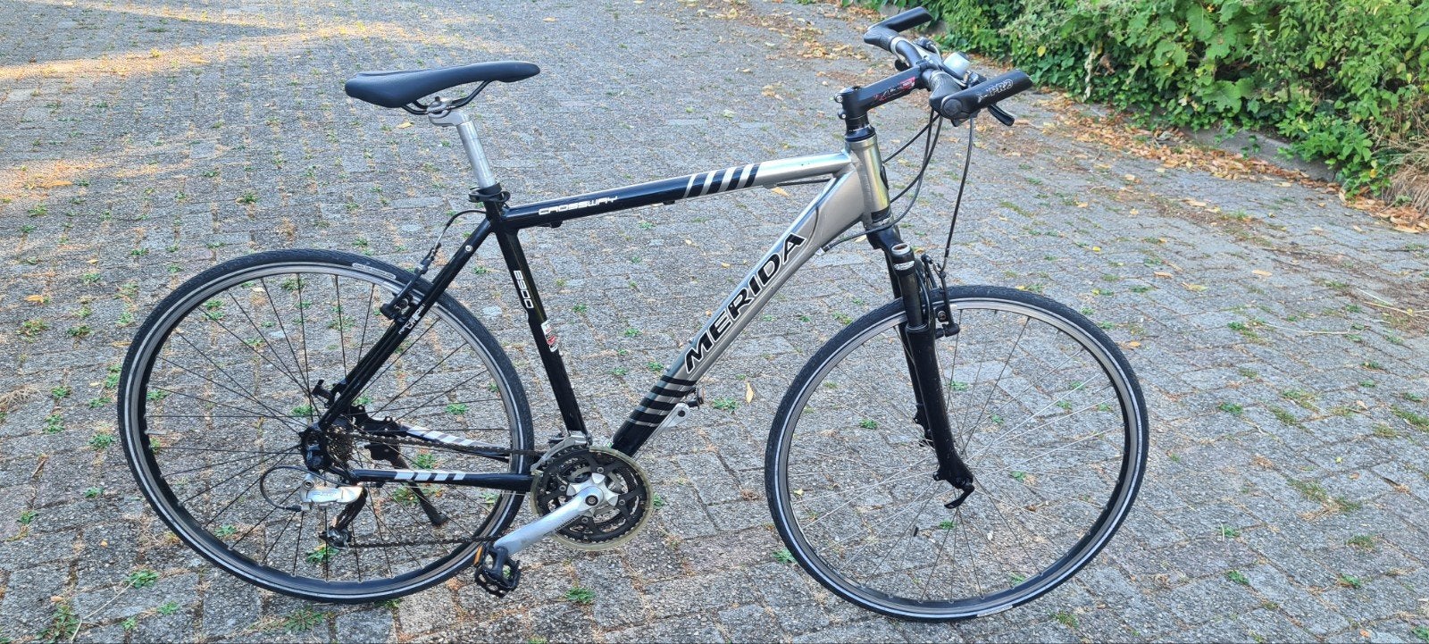 Merida Crossway 8500 Herenfiets - Gebruikt, 28 inch, Gebruikt, Vering, Velgrem