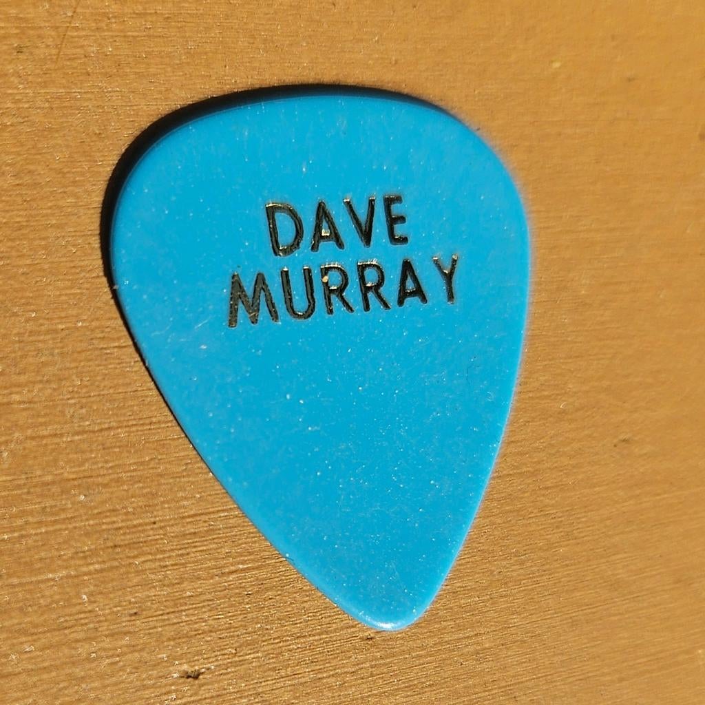 Iron Maiden Dave Murray plectrum, Ophalen of Verzenden