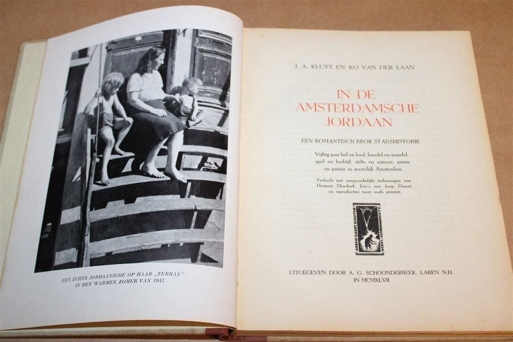 In de Amsterdamsche Jordaan — Stadshistorie 1947, Ophalen of Verzenden, Gelezen