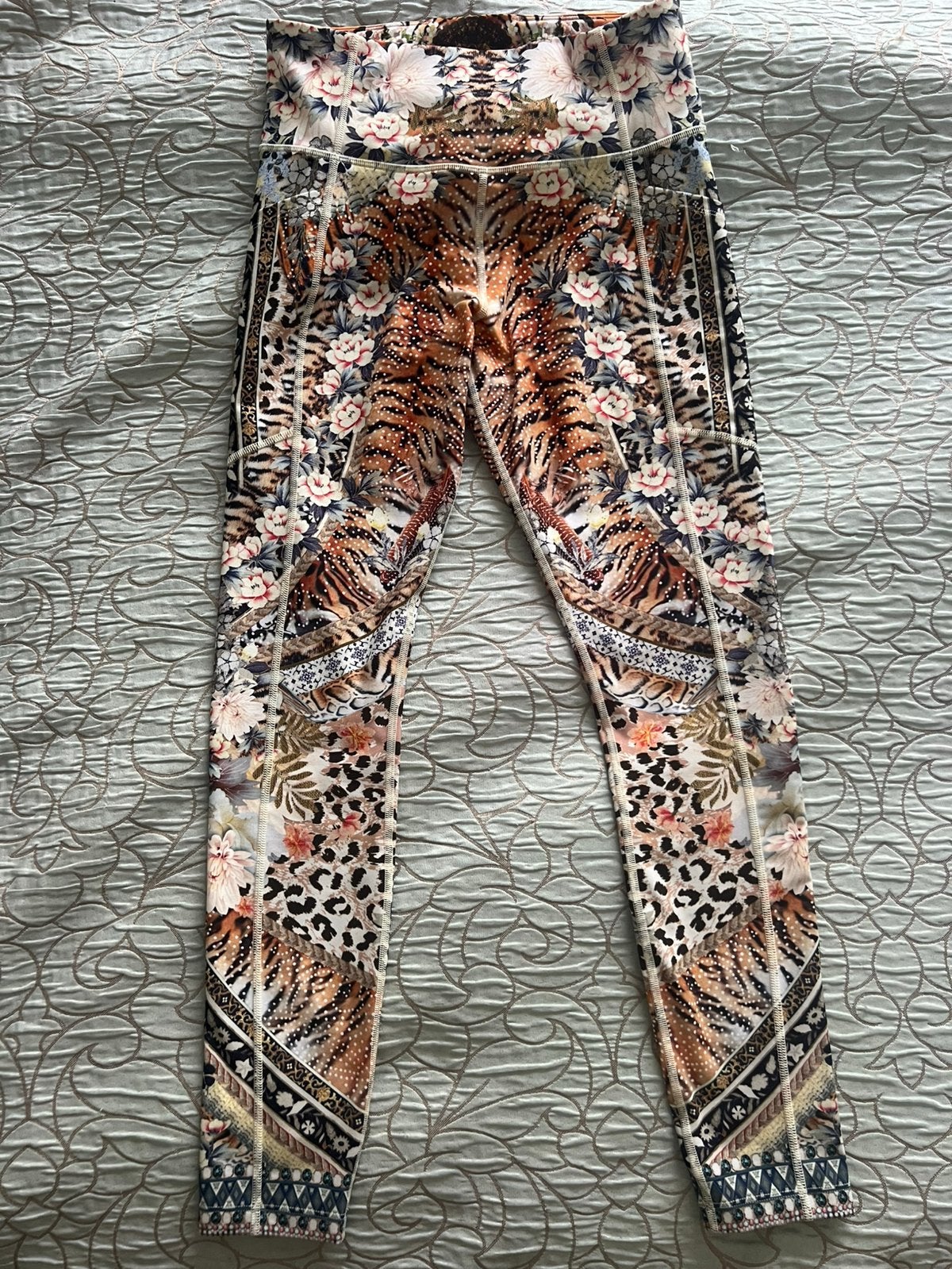 Camilla legging maat M, Kleding | Dames, Leggings, Maillots en Panty's, Ophalen of Verzenden, Zo goed als nieuw, Zwart, Legging