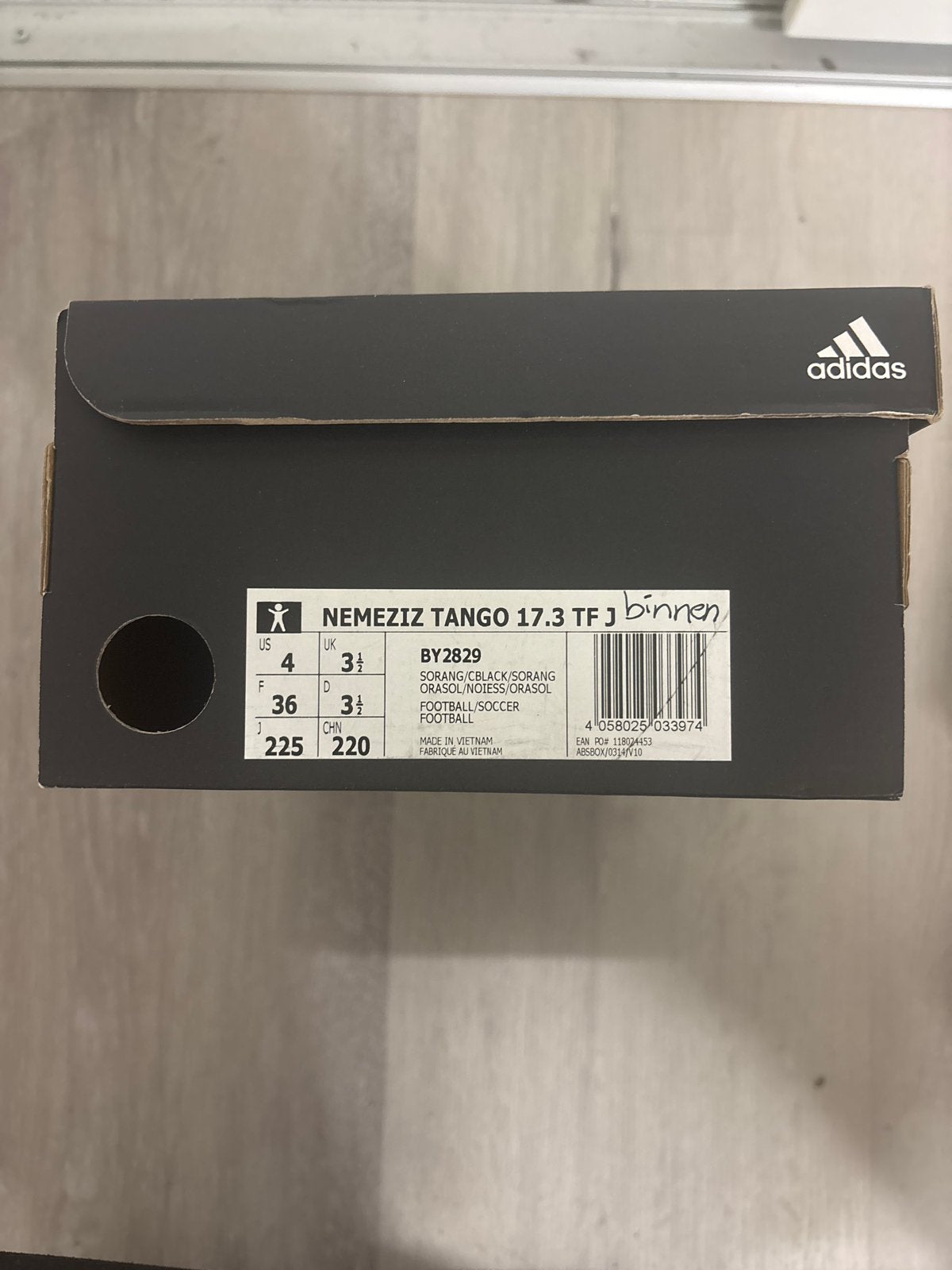 Adidas Nemeziz Tango 17.3 TF voetbalschoenen (maat 36), Sport en Fitness, Voetbal, Ophalen of Verzenden, Nieuw, Schoenen