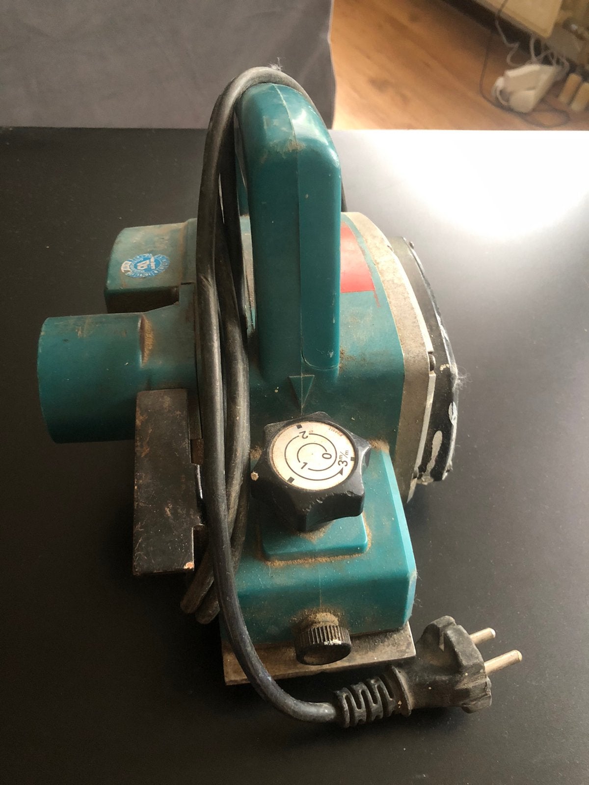 Makita schaafmachine met snoer, Doe-het-zelf en Verbouw, Ophalen, Gebruikt
