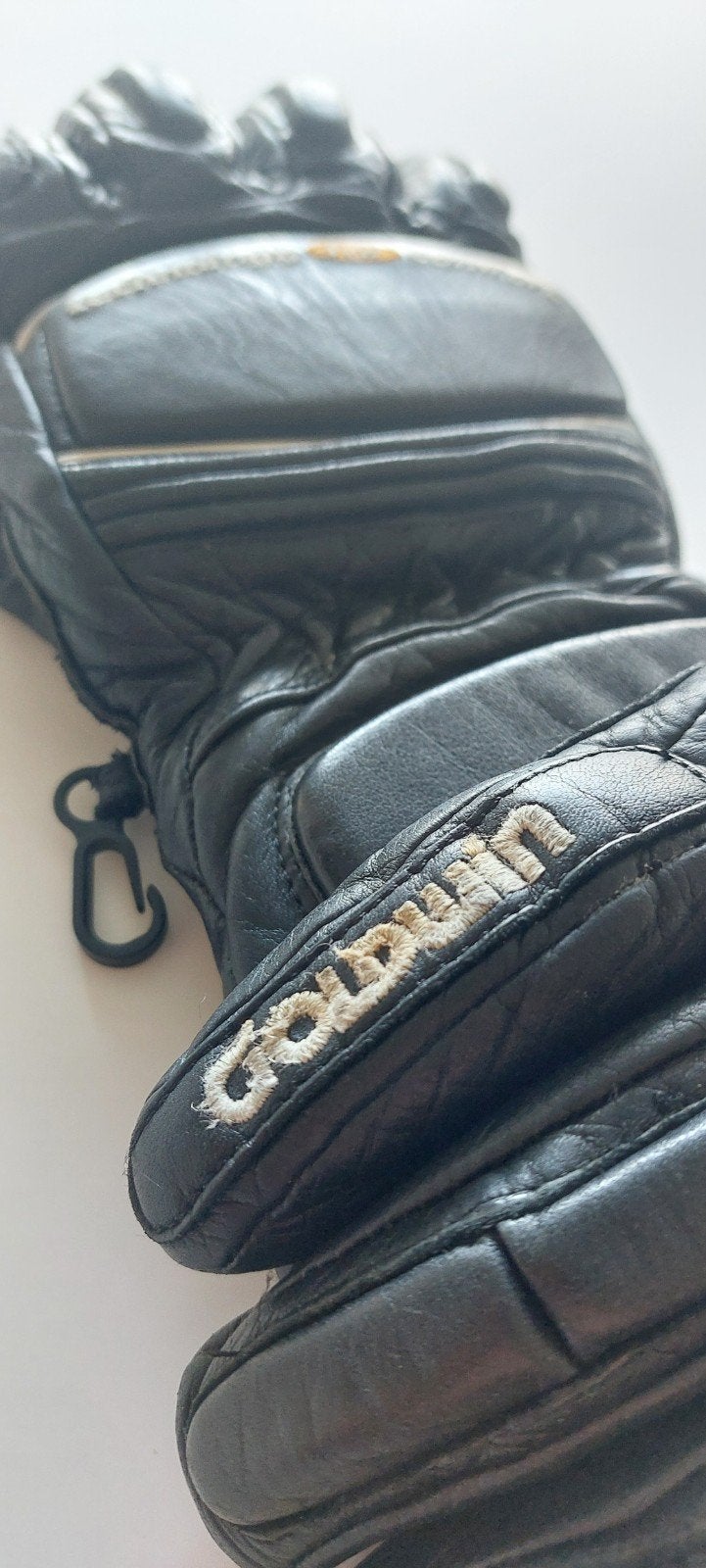 Orginel Goldwin lederen ski handschoenen, Ophalen of Verzenden, Gedragen, Goldwin, Overige typen