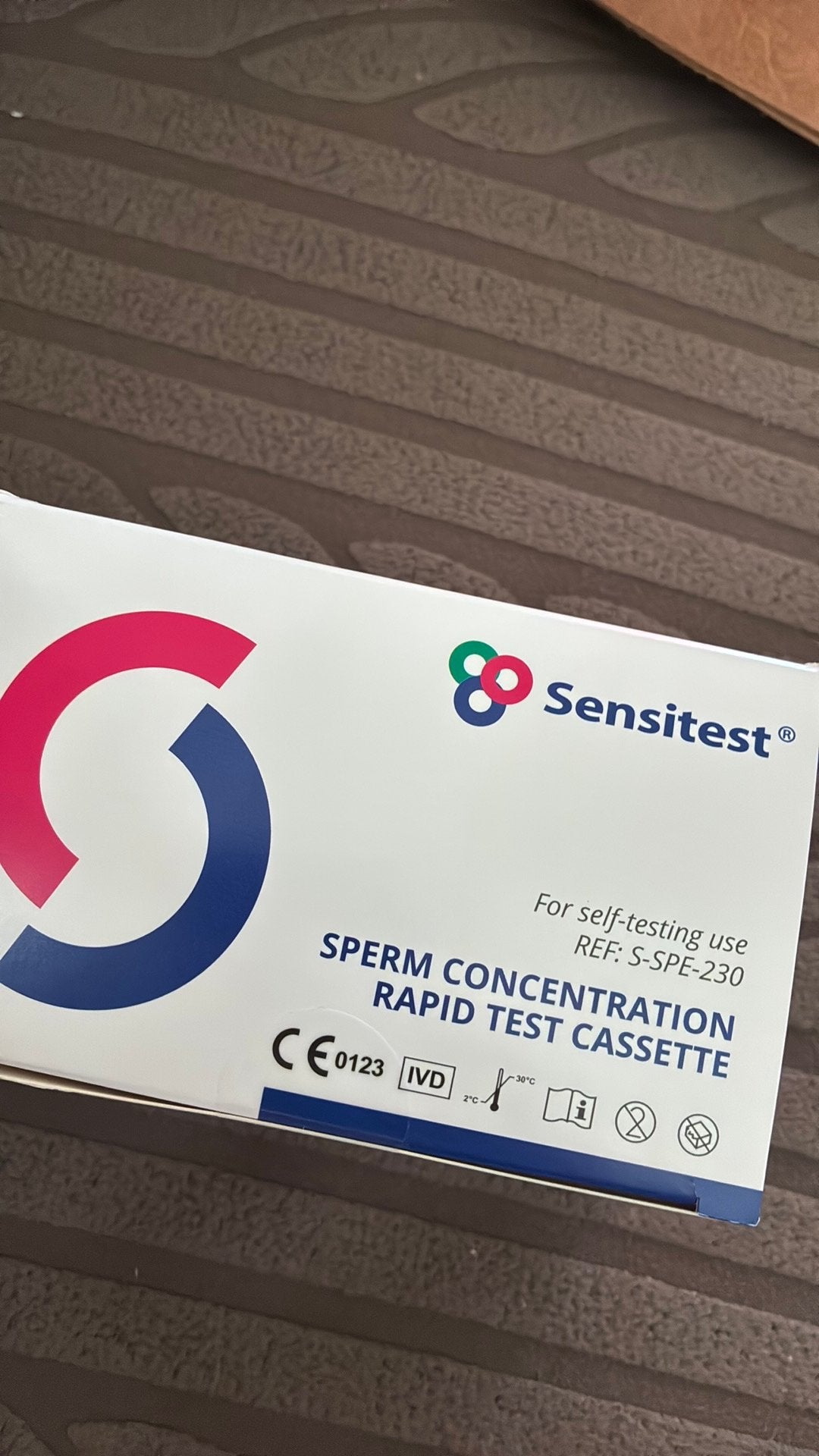 Sensitest vruchtbaarheidsset sperm concentration, Ophalen of Verzenden, Zo goed als nieuw