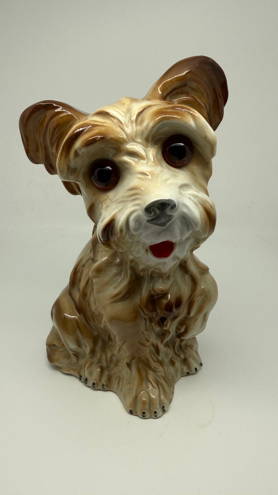 Gave grote porseleinen parfumlamp van een terrier: Scottie!, Verzenden, Gebruikt, Dier