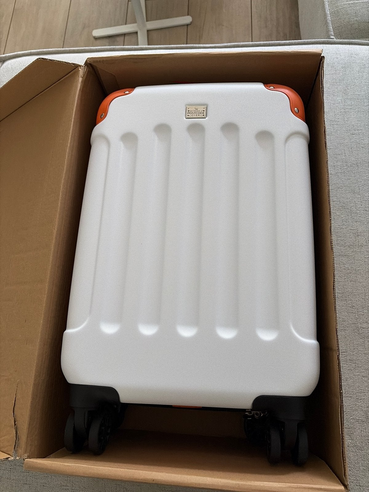 Postcode Loterij koffer/trolley - Nieuw in doos, 50 tot 60 cm, Hard kunststof, Nieuw, Ophalen of Verzenden