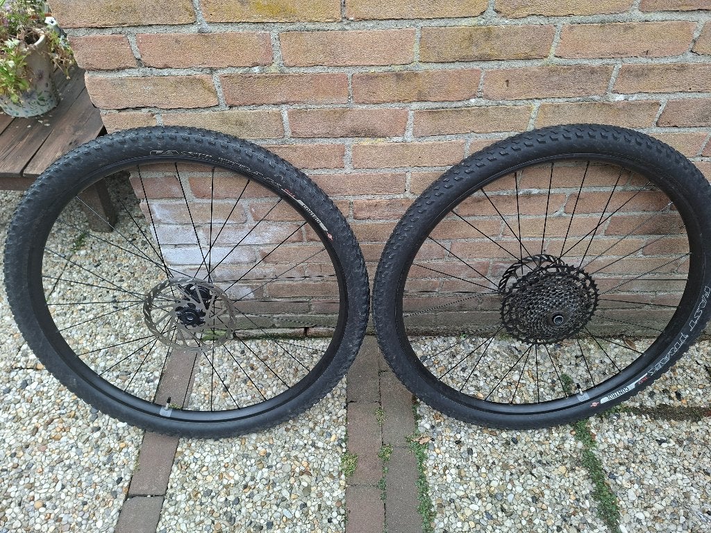 Wielset  mtb specialized, Fietsen en Brommers, Fietsonderdelen, Gebruikt, Aluminium, Mountainbike, Ophalen