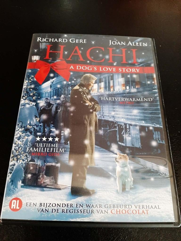 Hachi: A dog's love story, Richard Gere, Joan Allen!, Alle leeftijden, Ophalen of Verzenden, Gebruikt, Drama