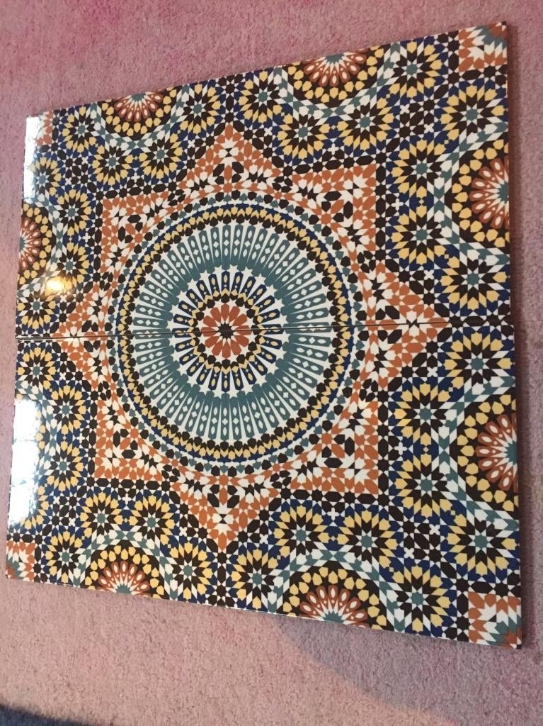 Marokkaanse tegels, Ophalen, 60 cm of meer, Nieuw, Wandtegels