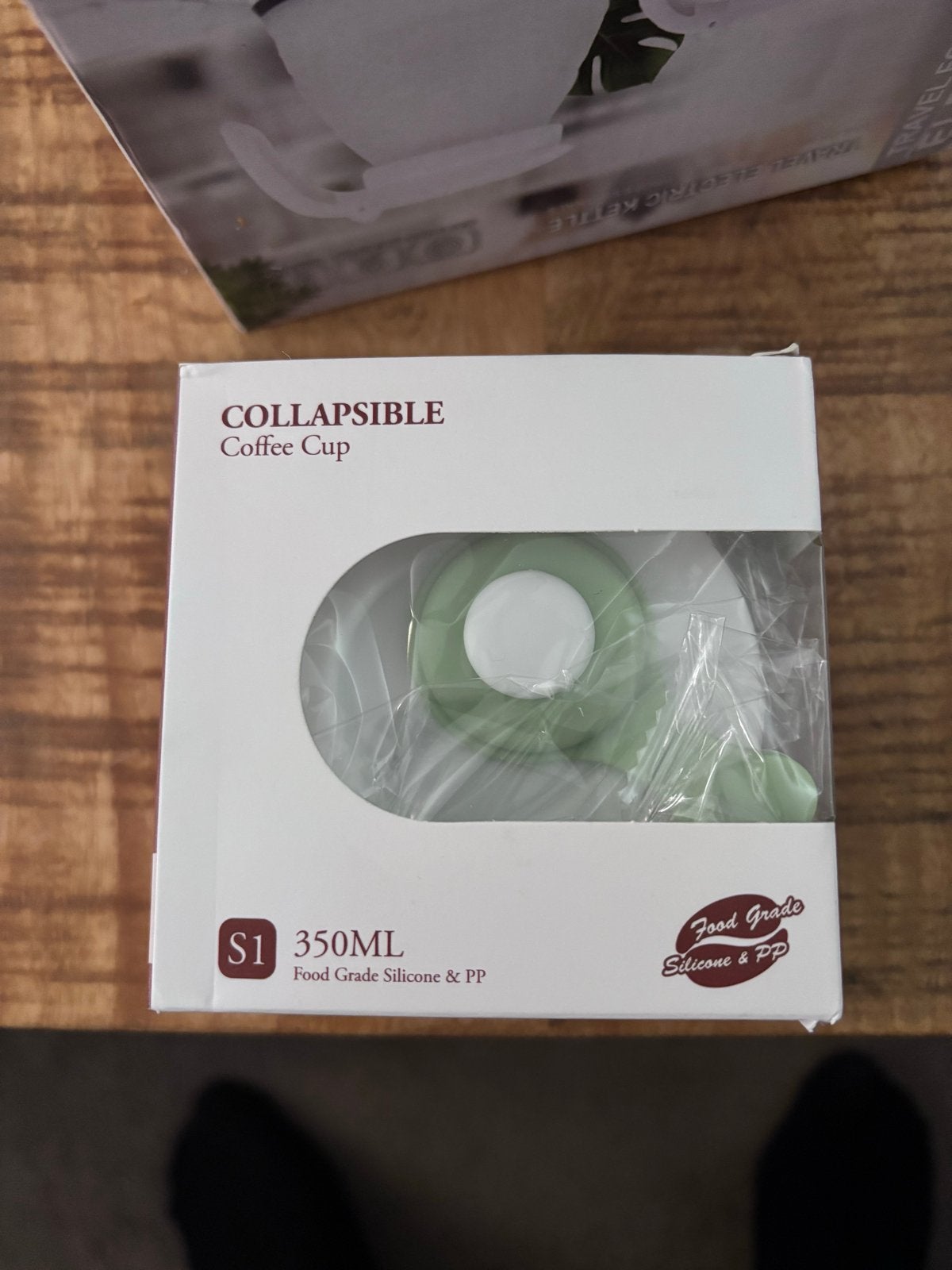 Nieuwe opvouwbare koffiebeker - 350ml siliconen, Ophalen of Verzenden, Nieuw