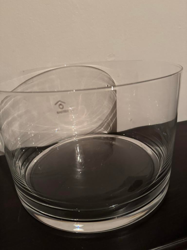 Rasteli Glaswerken cilindervaas accubak / plantenbak - 30 cm, Ophalen