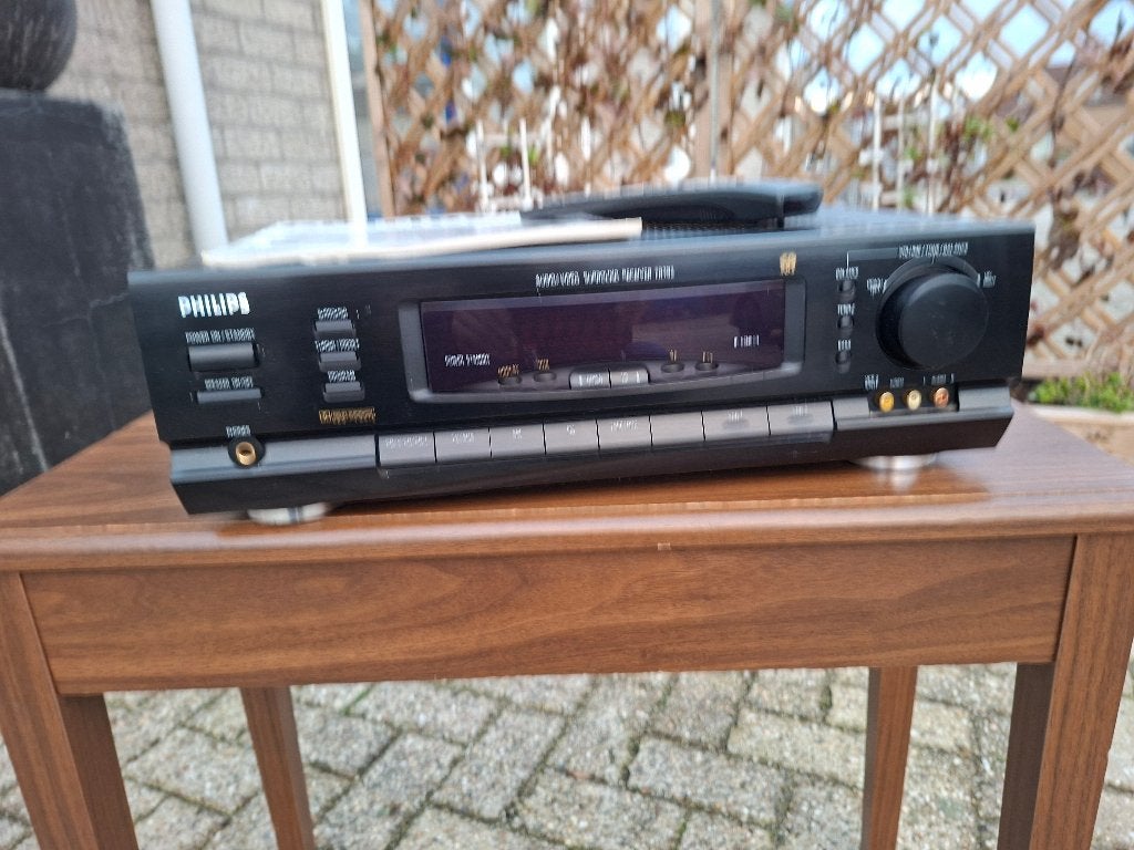uitstekende philips fr733 versterker met tuner en rds, Ophalen of Verzenden, Gebruikt, Overige merken