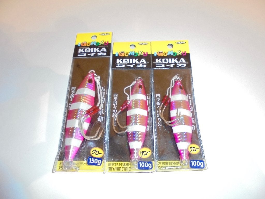 Storm Gomoku Koika Slow-Pitch Jigging 150g 100g 80g 60g 30g., Ophalen of Verzenden, Nieuw, Overige typen