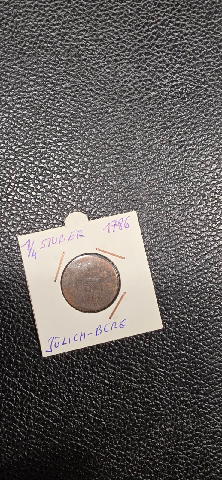 Germaanse staten ¼ stuber 1786 Jülich-Berg, Ophalen of Verzenden, Overige landen