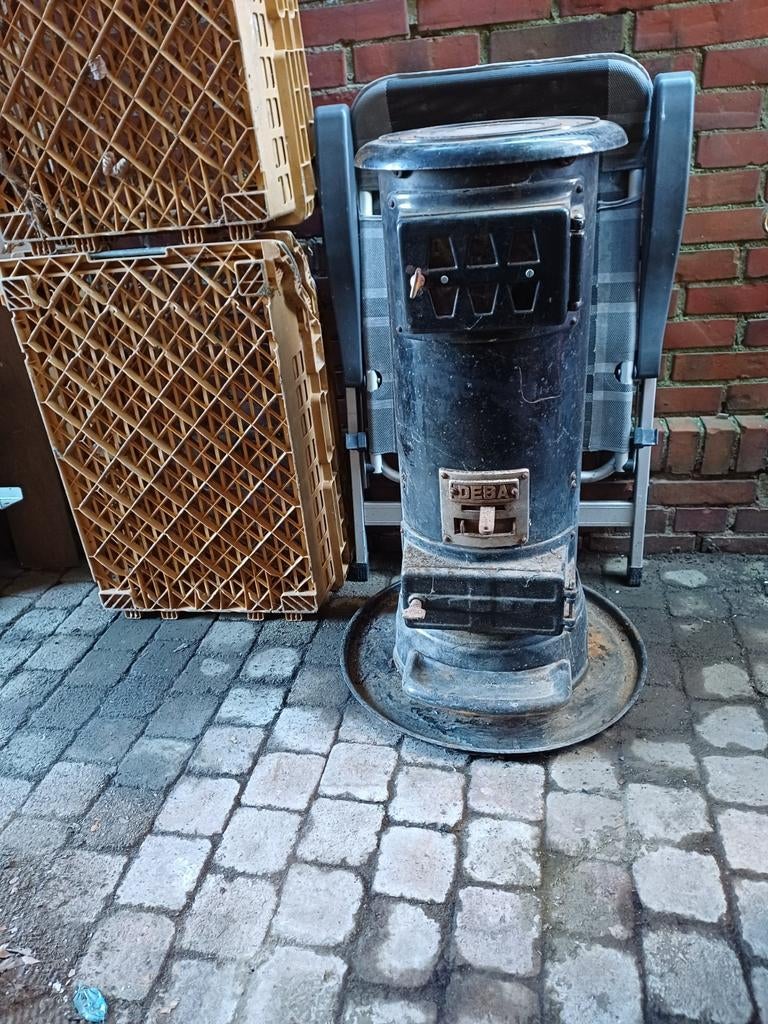 Oude potkachel achteruitlaat (opknapper), Ophalen, Potkachel, Gebruikt, Vrijstaand
