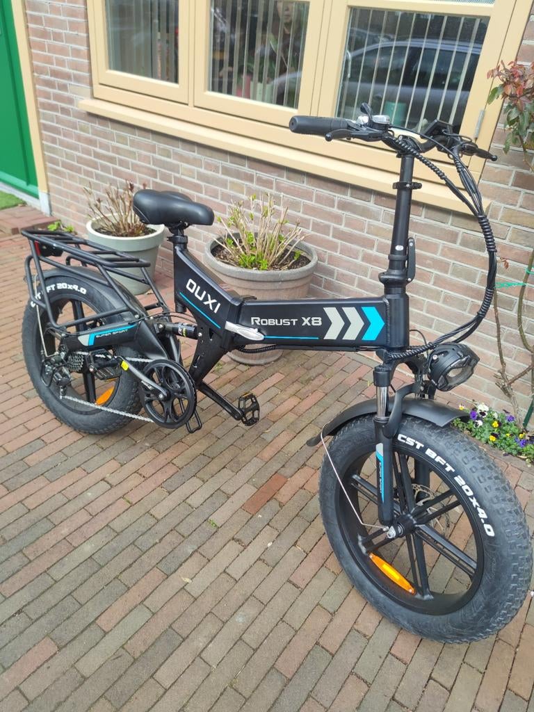 Zo goed als nieuw Ouxi Robust X8 fatbike legaal weinig km., Fietsen en Brommers, Fietsen | Vouwfietsen, Ophalen of Verzenden, Zo goed als nieuw