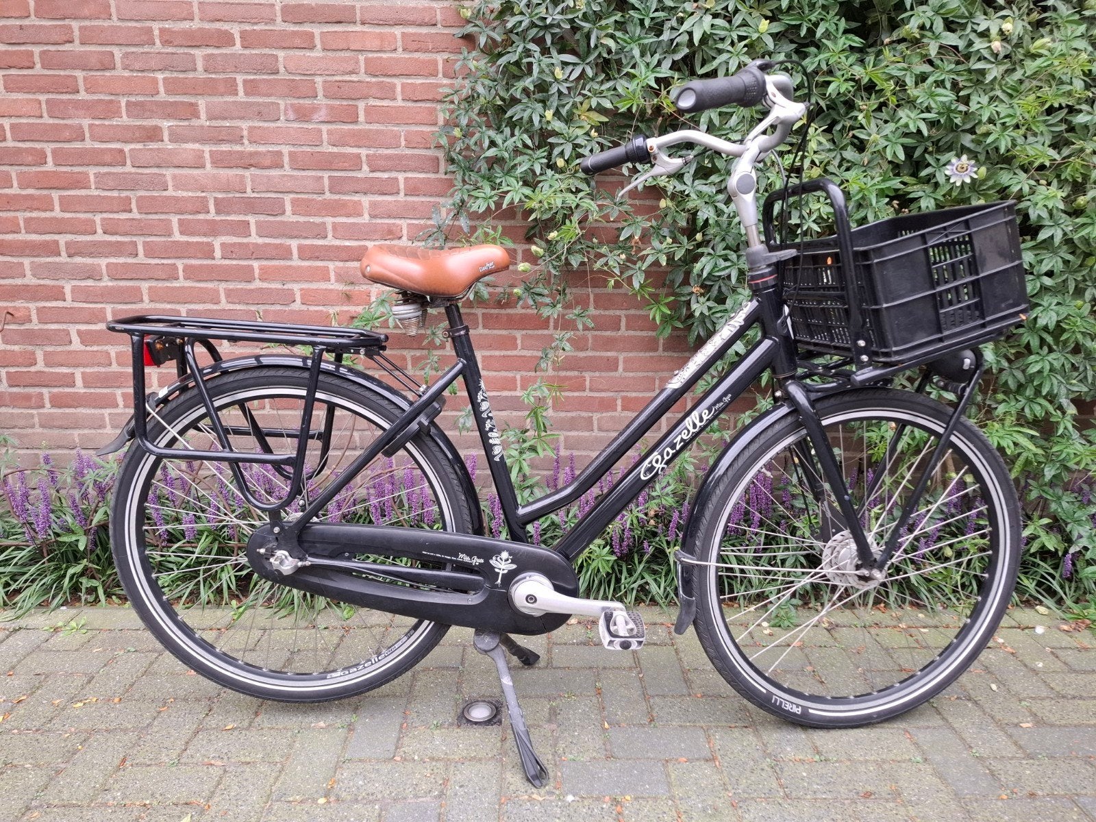 Gazelle Miss Grace 54 cm zwart, Fietsen en Brommers, 56 cm of meer, Ophalen, Zo goed als nieuw, Gazelle