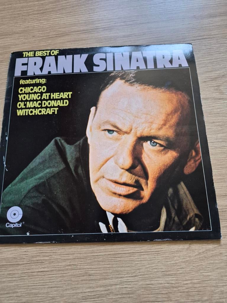 Frank Sinatra - The Best Of Frank Sinatra LP Vinyl, Ophalen of Verzenden, 1970 - 1979, Gebruikt, 12 inch