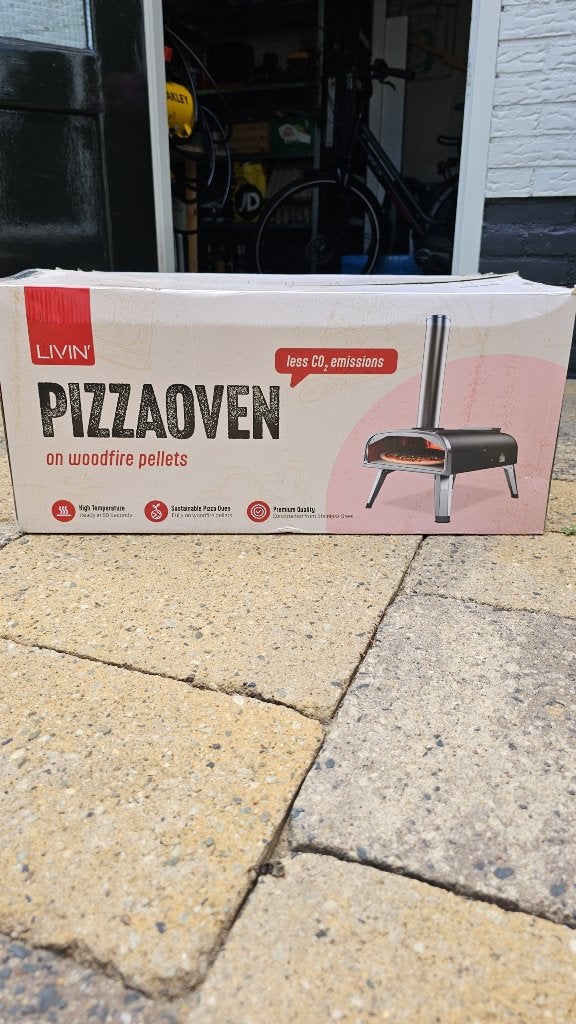 Livin Pizzaoven, Tuin en Terras, Ophalen, Nieuw, Livin