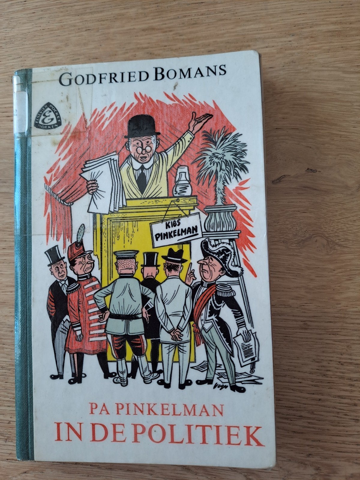 Pa Pinkelman in de politiek - Godfried Bomans (1963), Boeken, Ophalen of Verzenden, Gelezen, Godfried Bomans, Nederland