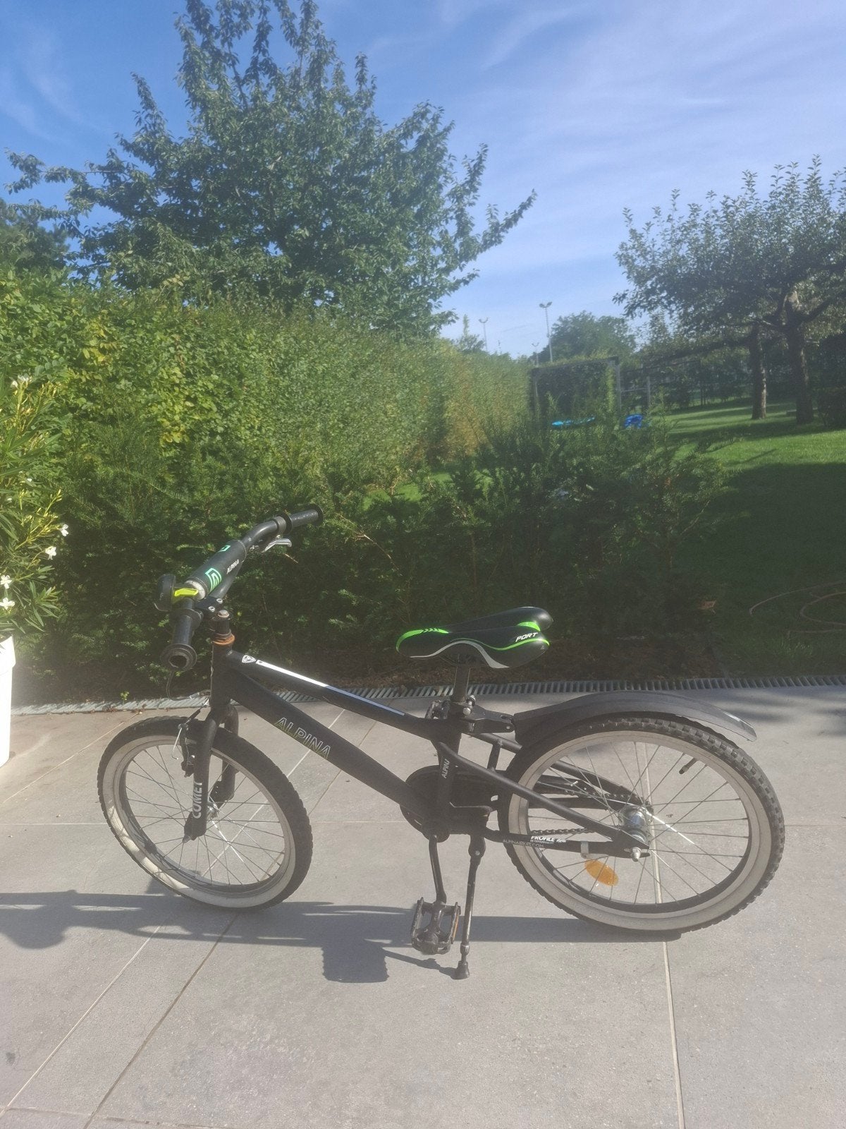 Alpina kinderfiets 20 inch -, Ophalen, 20 inch of meer, Gebruikt, Velgrem