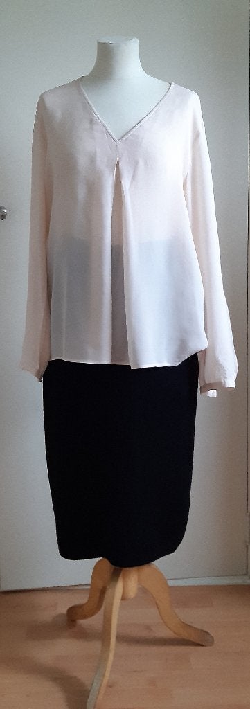 Esprit Dames Bloes Zalmkleurig, Maat 38/40 (M), Ophalen of Verzenden, Roze, Gedragen