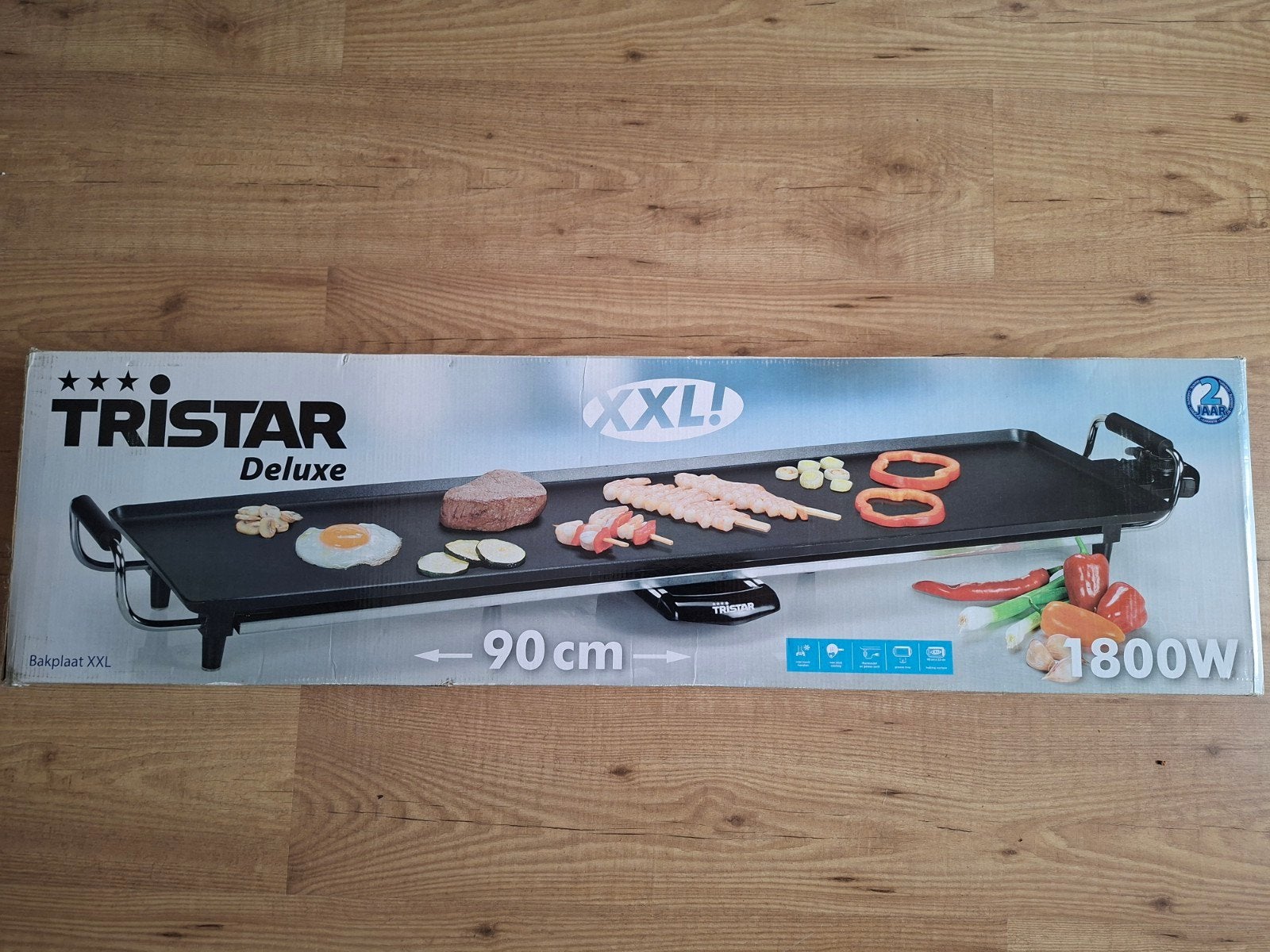 Tristar XXL grillplaat, Ophalen, Zo goed als nieuw, Tafelgrill