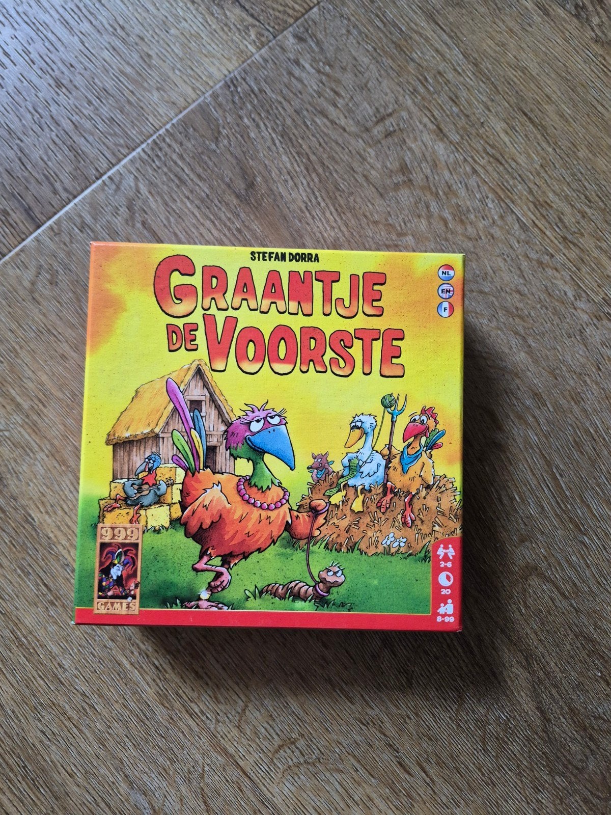 Graantje de Voorste - Leuk familiespel, Drie of vier spelers, Ophalen of Verzenden, Zo goed als nieuw, 999 Games