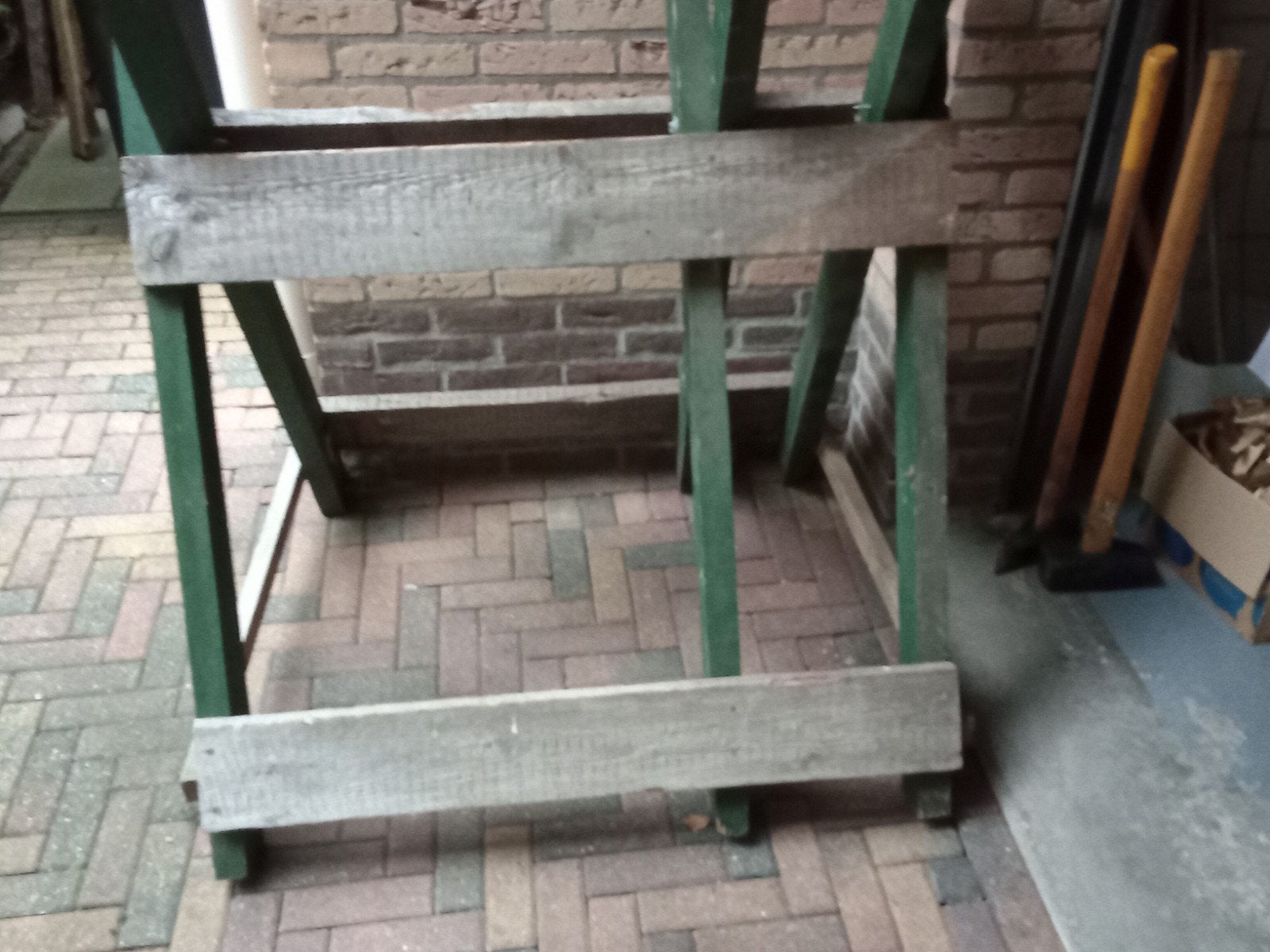 Houten Zaagbok, Minder dan 3 m³, Ophalen