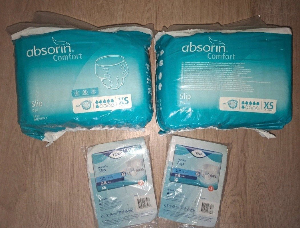2 pakken absorin comfort maat xs, Ophalen of Verzenden, Nieuw