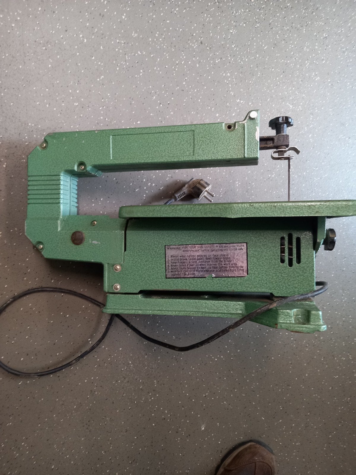 Elektrische figuurzaag, Ferm: FZ-13/330, Ophalen of Verzenden, Gebruikt, Figuurzaag