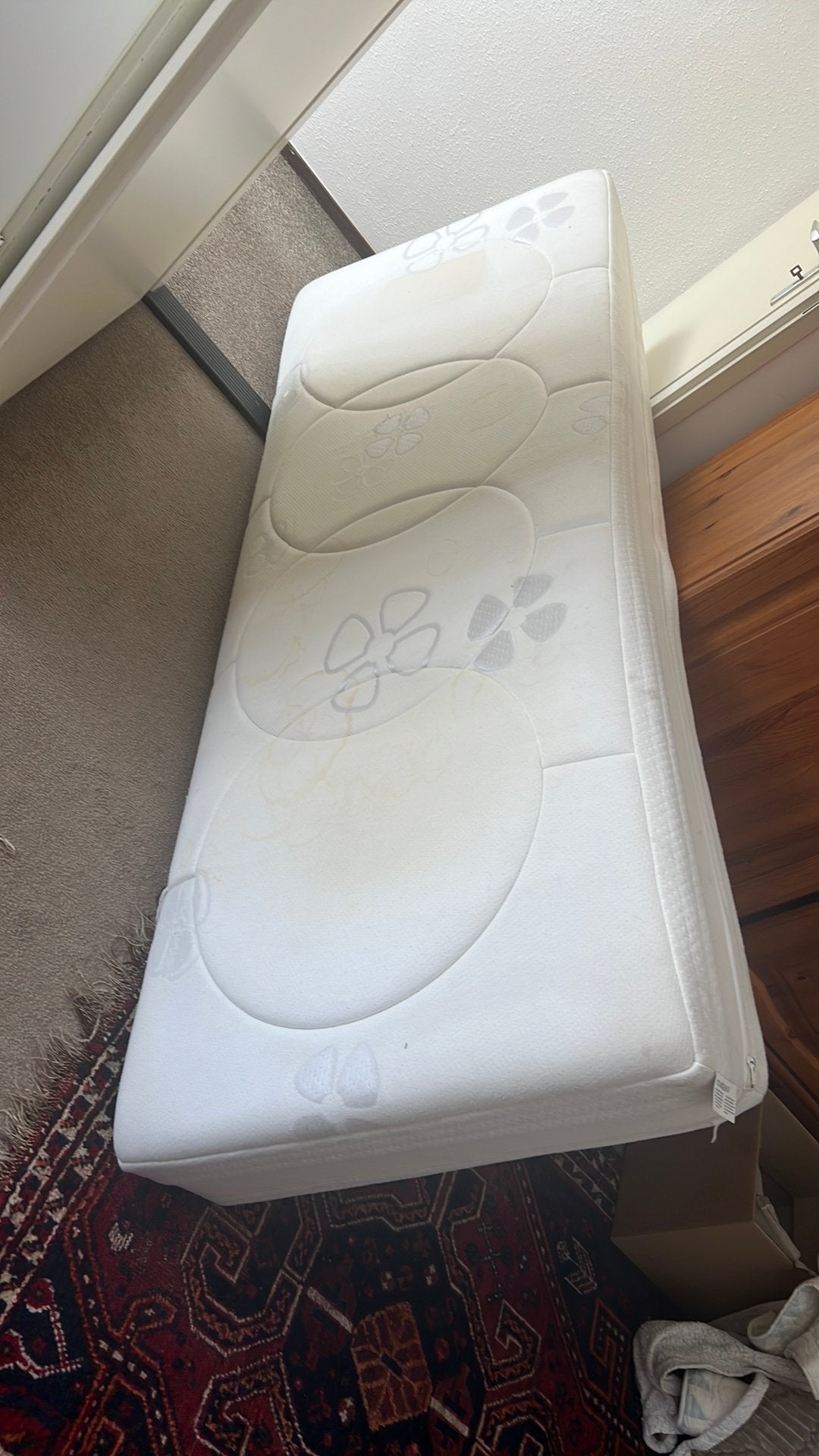 Gratis matras  medium, Ophalen of Verzenden, Zo goed als nieuw, Eenpersoons
