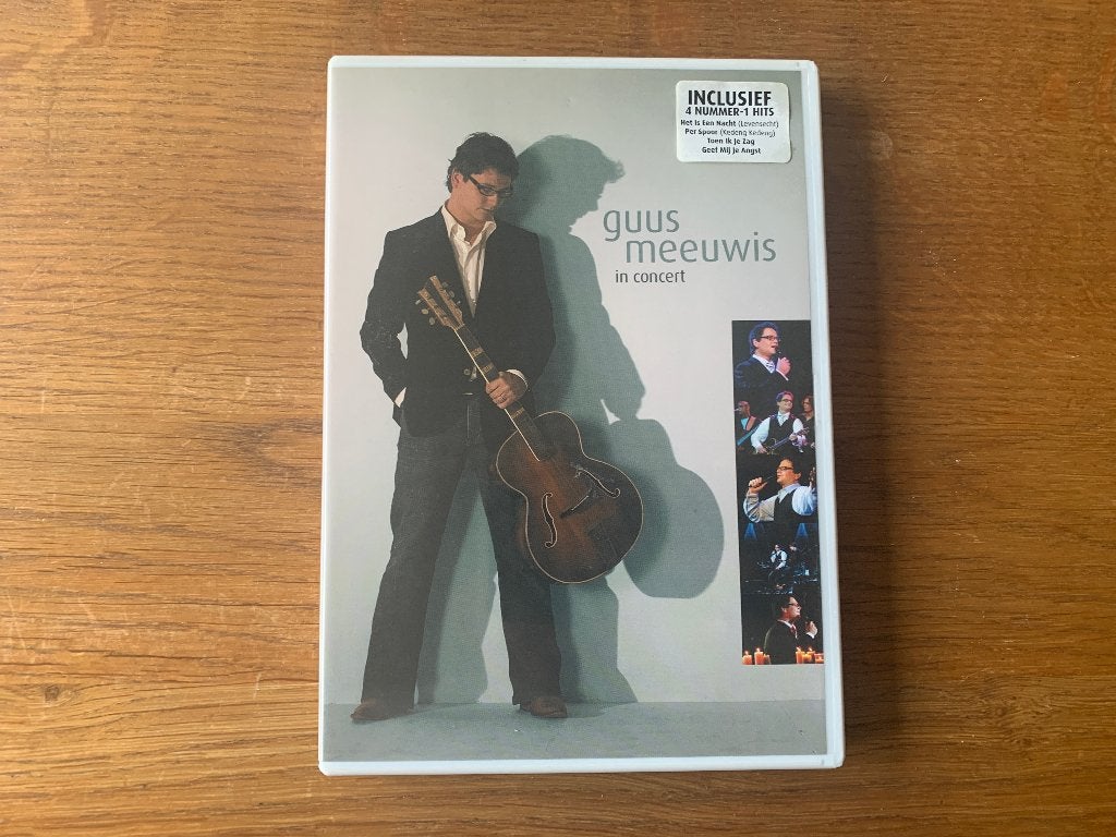 DVD Guus Meeuwis in Concert, Alle leeftijden, Ophalen of Verzenden, Zo goed als nieuw