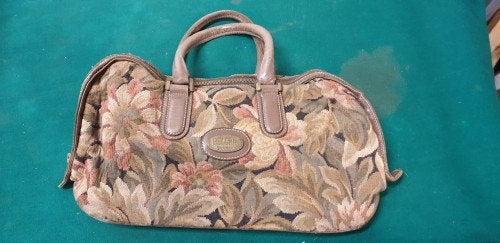 -	handtas met bloemen belgium gabelin, Ophalen of Verzenden, 'T Olde Gre-j, Info@toldegrej.nl, Endepoelstraat 20f Didam