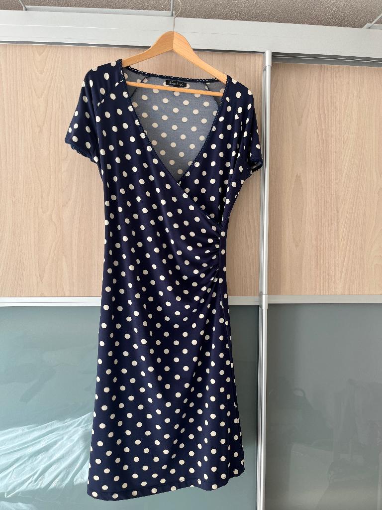 Jurk King Louie maat L, Kleding | Dames, Blauw, Maat 42/44 (L), Ophalen of Verzenden, Zo goed als nieuw