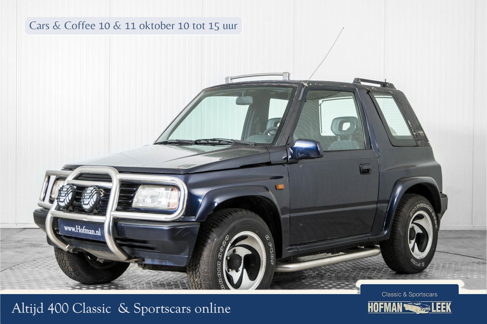 Suzuki Vitara 1.6 JLX met hardtop (bj 1993), Auto's, Gebruikt, 4 cilinders, Origineel Nederlands, Bedrijf