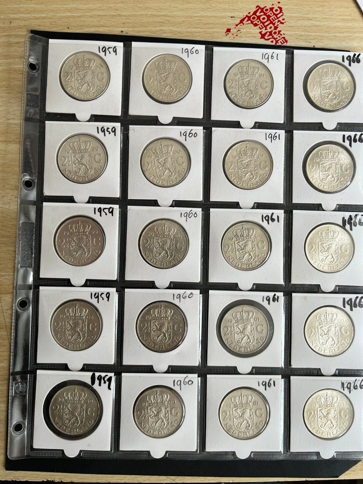 JULIANA 20 NETTE ZILVEREN RIJSDAALDERS  FOTO/ADV, Koningin Juliana, Zilver, 2½ gulden, Verzenden