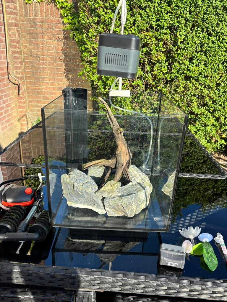 Aquarium, Dieren en Toebehoren, Vissen | Aquaria en Toebehoren, Ophalen, Gebruikt, Leeg aquarium, Superfish