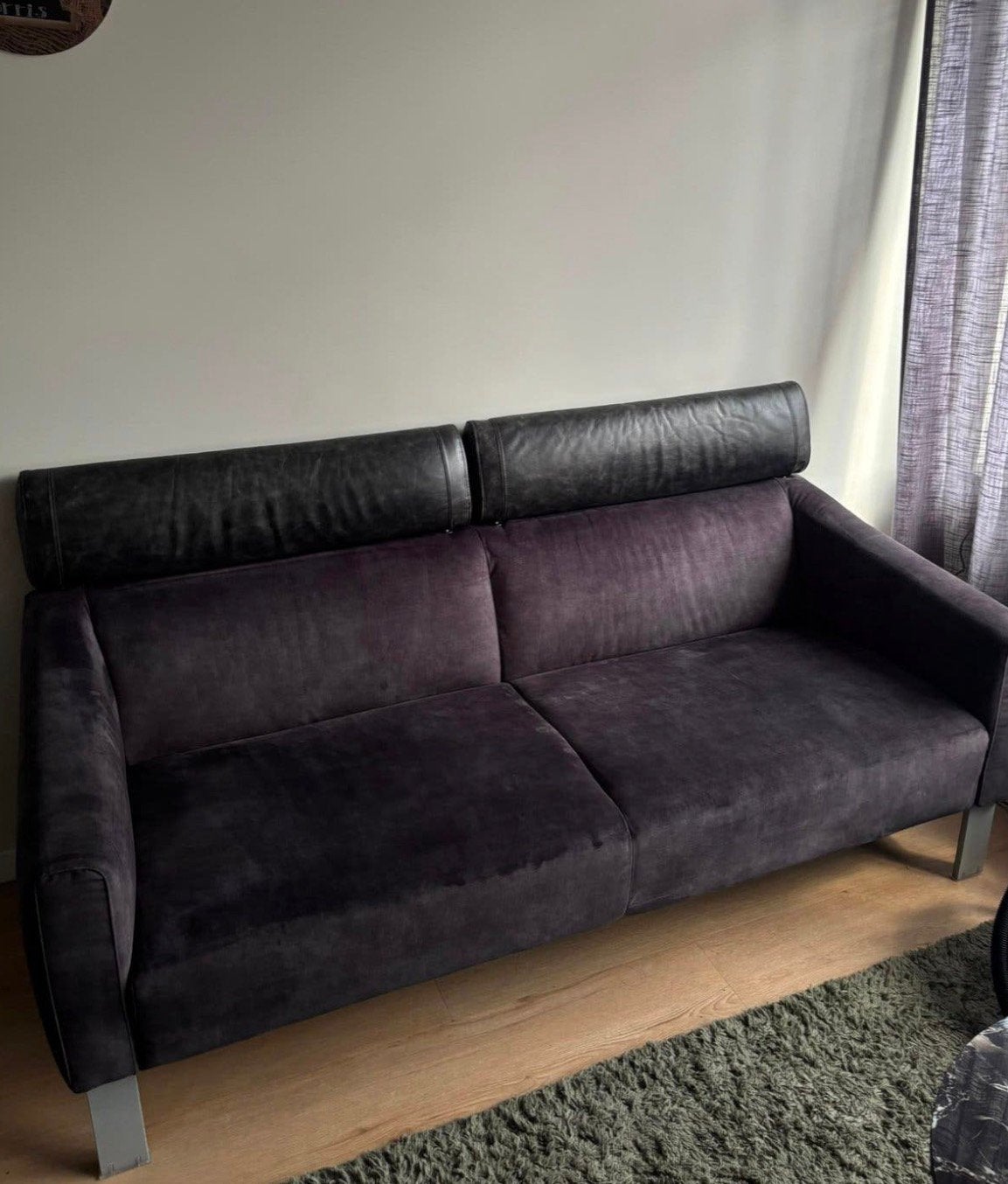 Leolux Patachou, Huis en Inrichting, Ophalen, 150 tot 200 cm, Driepersoons, 75 tot 100 cm