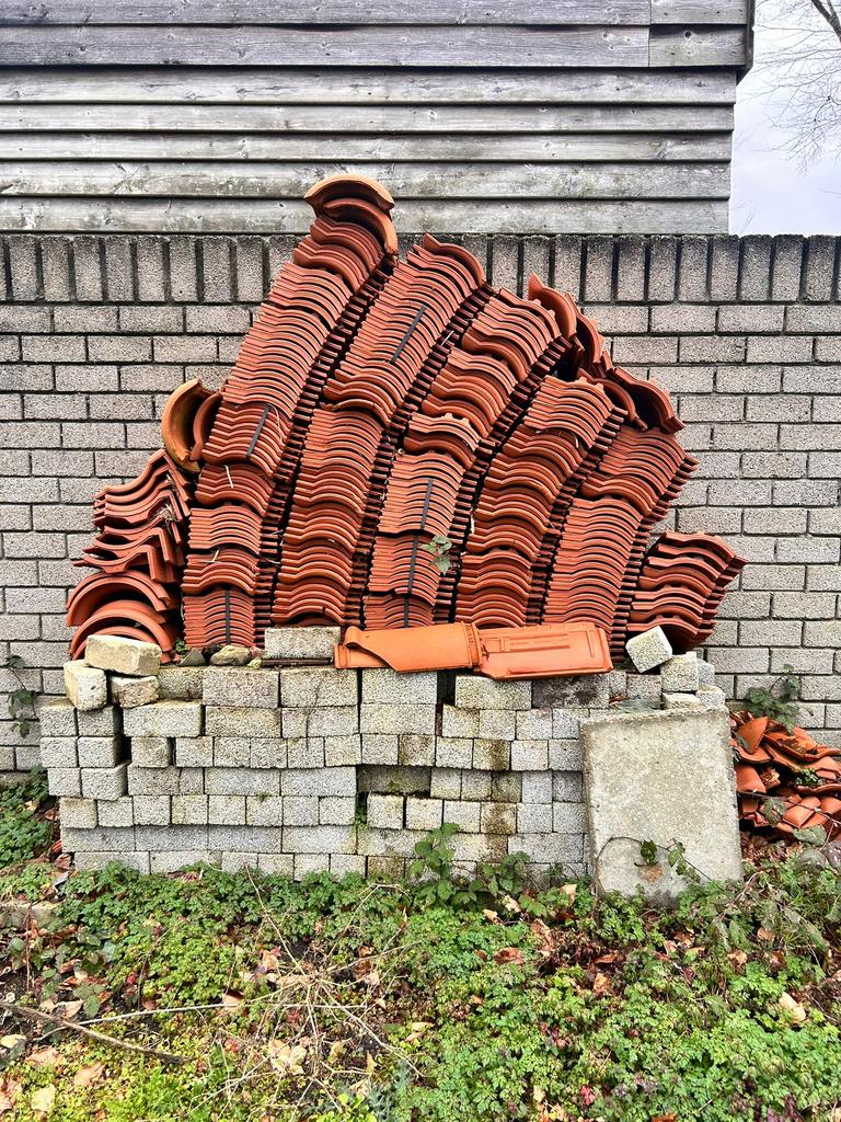 Diverse soorten dakpannen te koop, Ophalen, Gebruikt, 15 m² of meer, Dakpannen