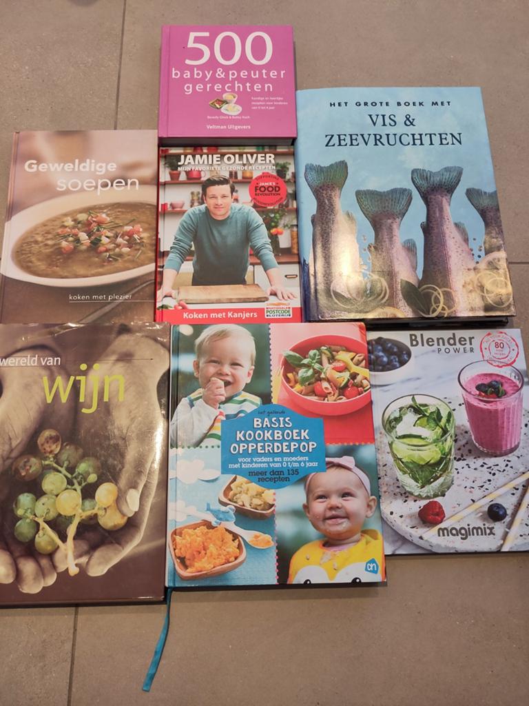 GRATIS diverse kookboeken, Ophalen, Zo goed als nieuw