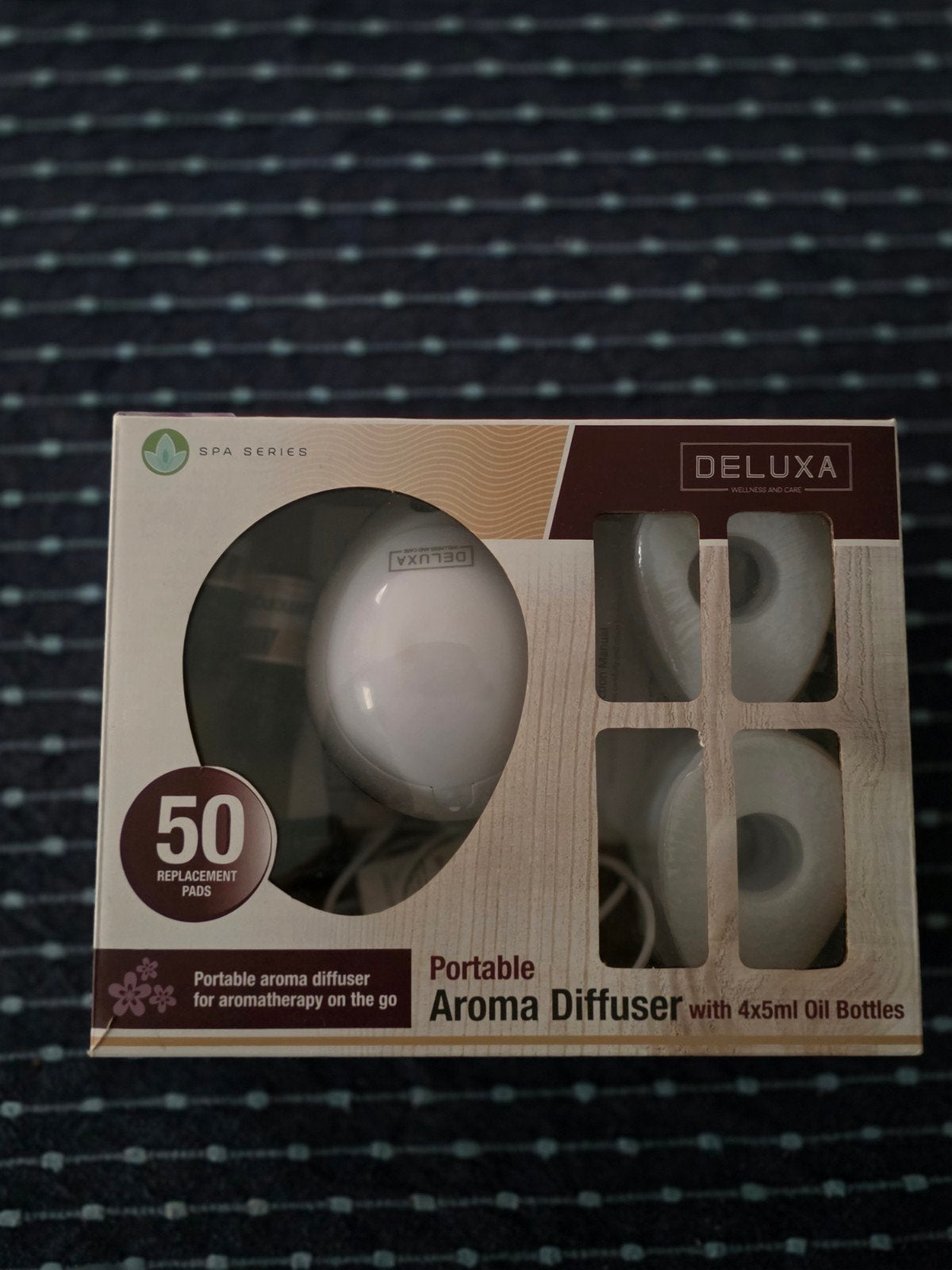 DELUXA Draagbare Aroma Diffuser met Essentiële Oliën, Ophalen of Verzenden, Zo goed als nieuw, Overige typen