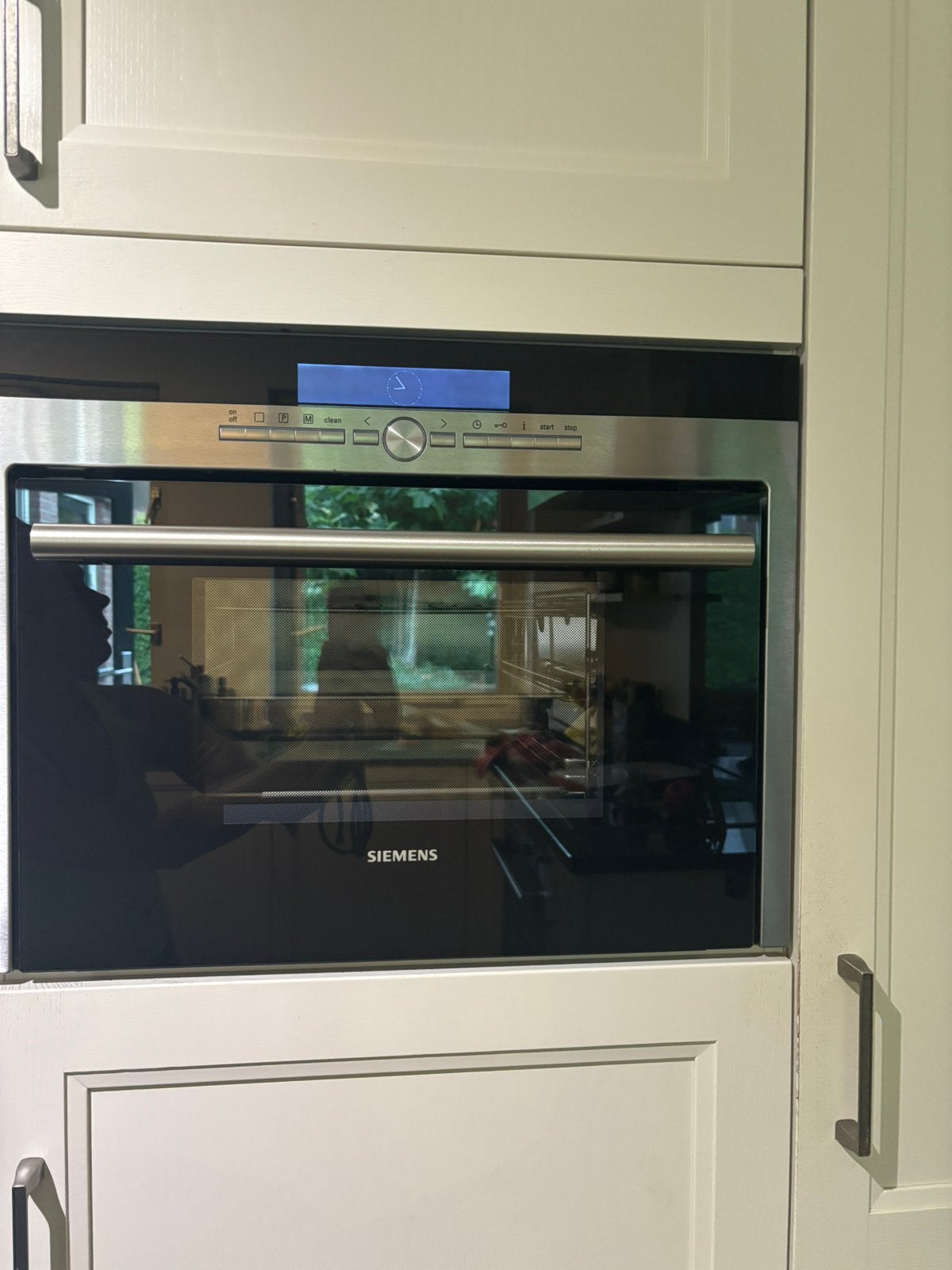 Siemens stoomoven ZGAN!, Ophalen, 50 tot 55 cm, Siemens, Inbouw