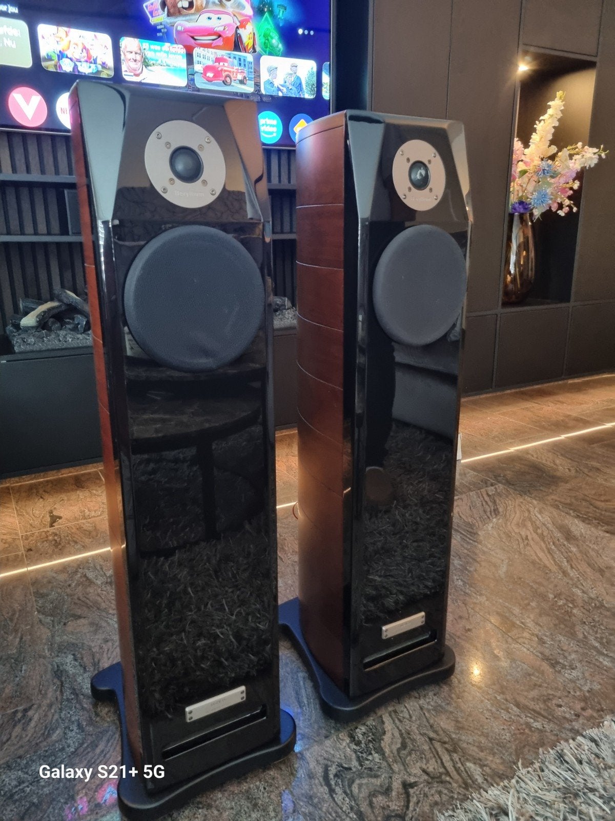 ✅Usher Mini Dancer Beryllium Vloerstaande inTopstaat!, Stereo speakers, Basreflex, -, -